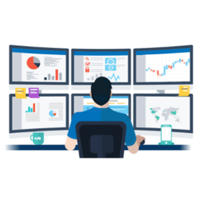 Serviços de monitoramento: Energia e eficiência. 